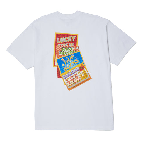 Huf Lucky T-Shirt - White - Streetart.fr